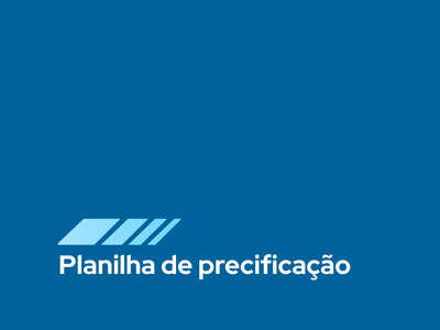 Planilha de precificação